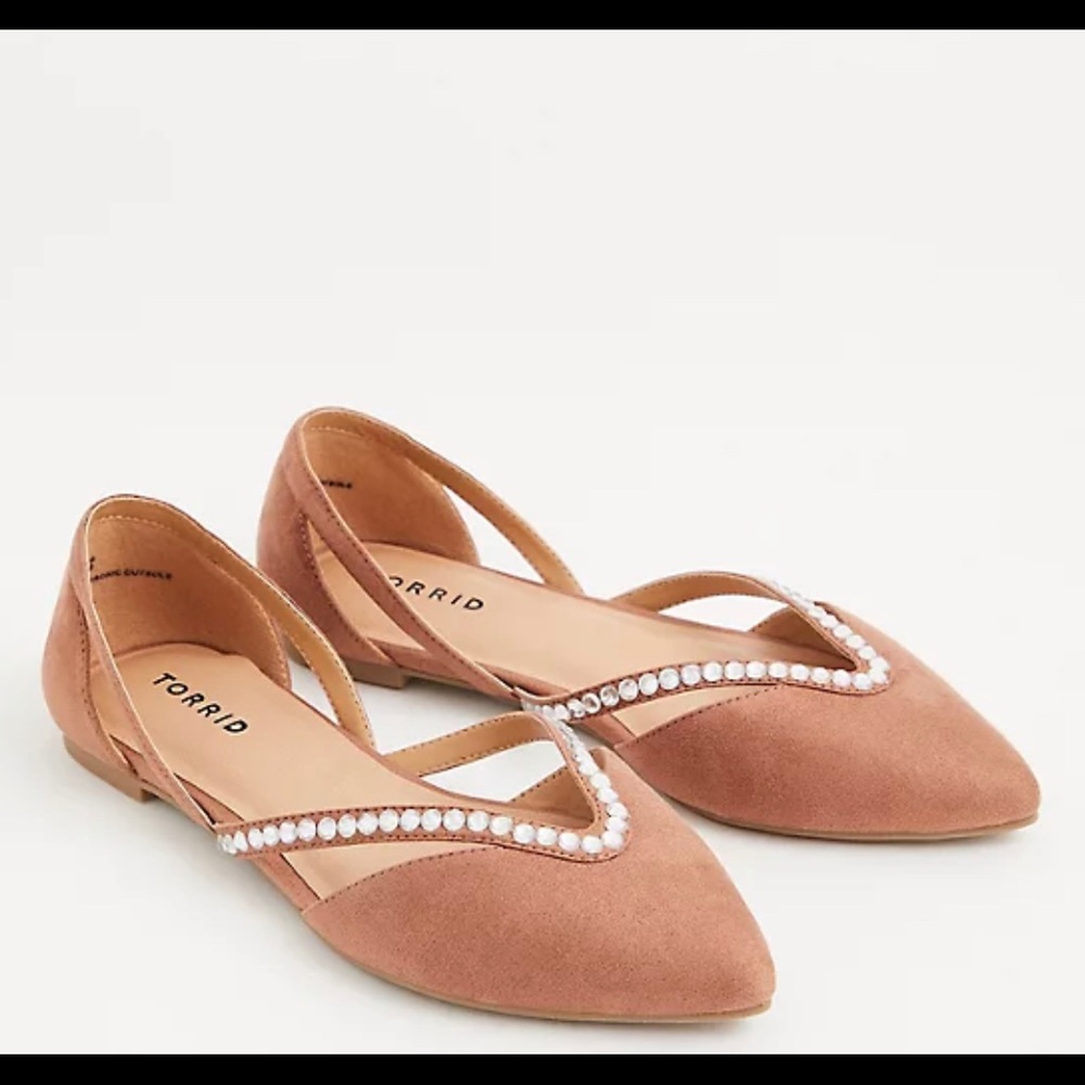 Torrid Rhinestone Flats